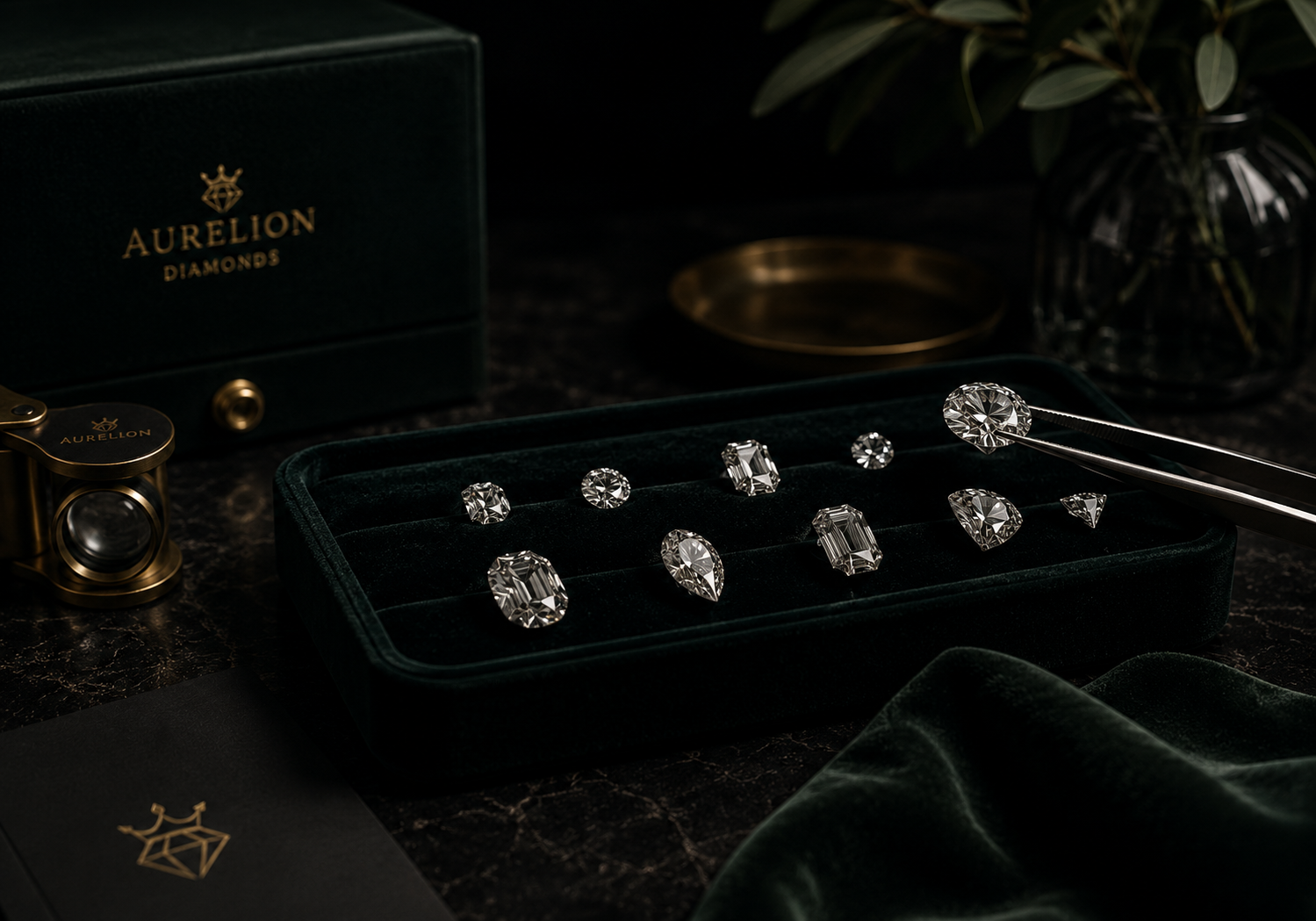 Diamond expertise and bespoke jewelry consultation by Aurelion Diamonds