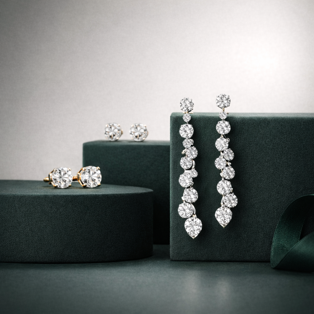 Diamond Earrings