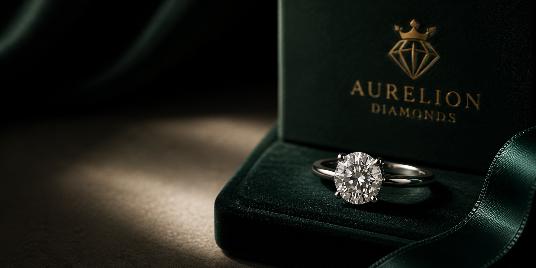 Handcrafted diamond jewelry created with precision and elegance